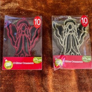 Find Your Joy Glitter Ornaments 10 Pack